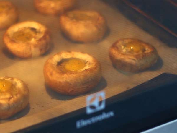 Huby s prepeličími vajíčkami - Príprava krok 4
