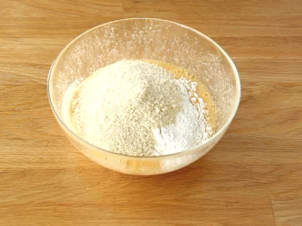 Rebarborový obrátený koláč - Príprava krok 5