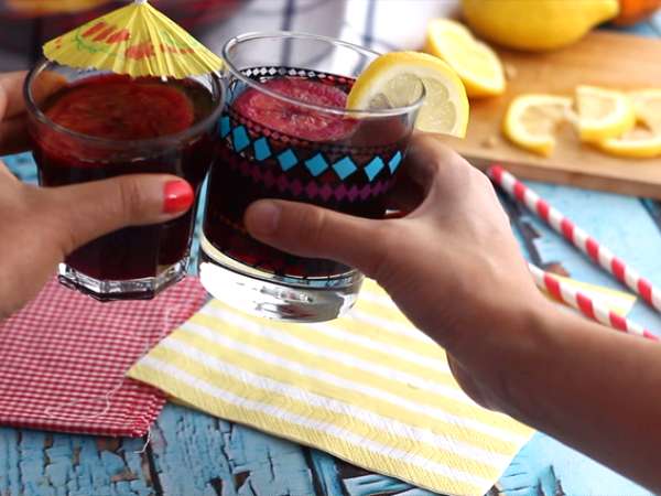 Citrusová sangria - Príprava krok 4