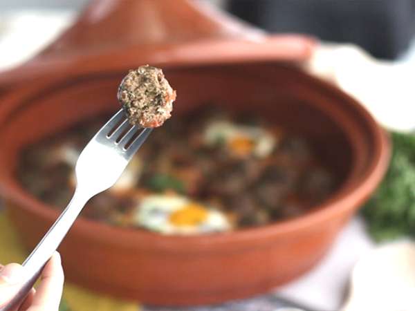 Tajine z kefty (mleté mäsové guľky s korením a bylinkami) - Príprava krok 8