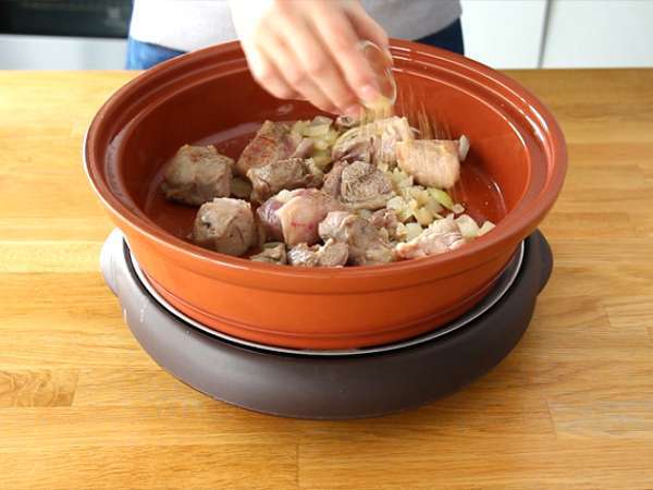 Jahňací tajine so sušenými slivkami (postup a video) - Príprava krok 2