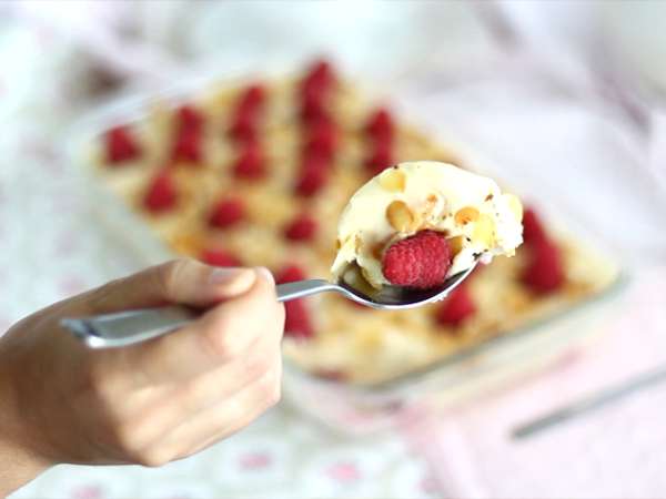 Rýchle a jednoduché malinové tiramisu - Príprava krok 8