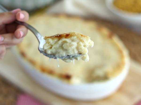 Mac and cheese, americká cestovina gratin - Príprava krok 7