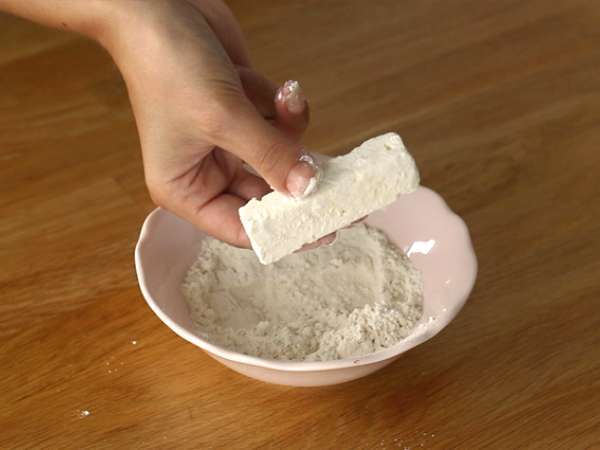 Sezamové tyčinky so syrom feta - Príprava krok 2