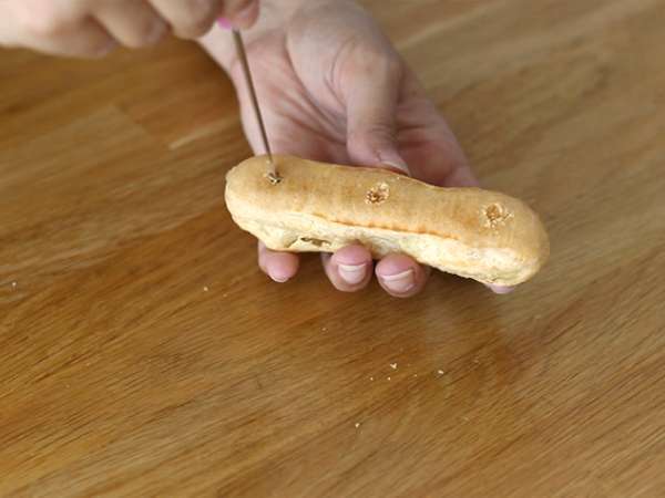 Čokoládové éclairs (návod krok za krokom) - Príprava krok 11