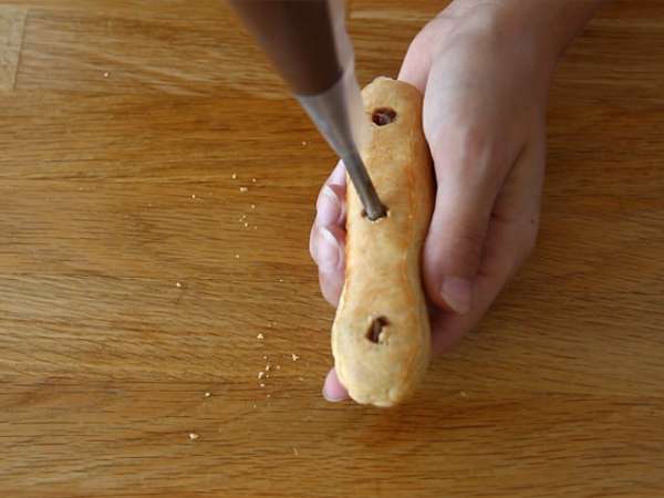 Čokoládové éclairs (návod krok za krokom) - Príprava krok 12