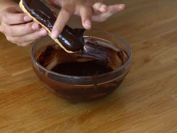 Čokoládové éclairs (návod krok za krokom) - Príprava krok 13