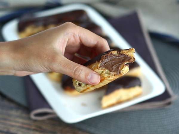 Čokoládové éclairs (návod krok za krokom) - Príprava krok 14