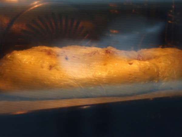 Fougasse so slaninou a cibuľou - Príprava krok 10