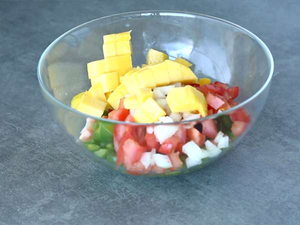 Ceviche z tresky - Príprava krok 3