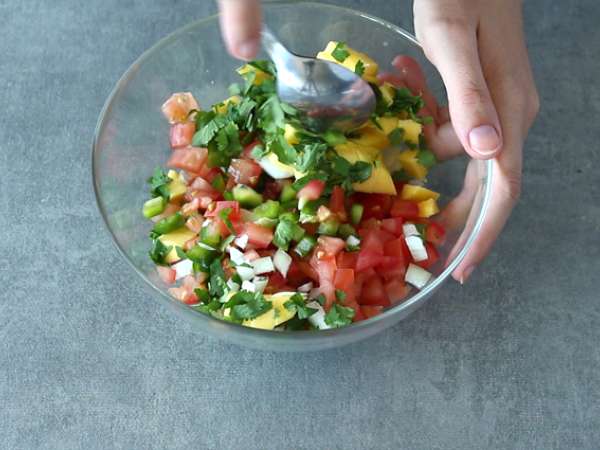 Ceviche z tresky - Príprava krok 4