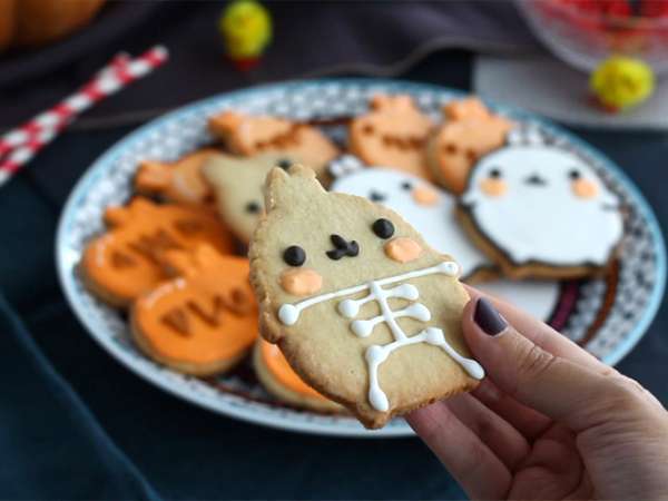 Halloweenske chlebíčky Molang - Príprava krok 11