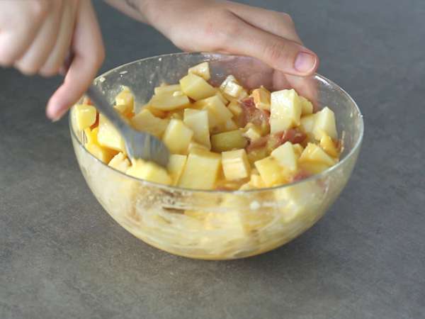 Raclette tortilla - Príprava krok 3
