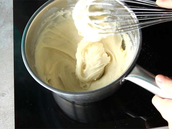 Suflé z údeného lososa a syra fromage frais - Príprava krok 1
