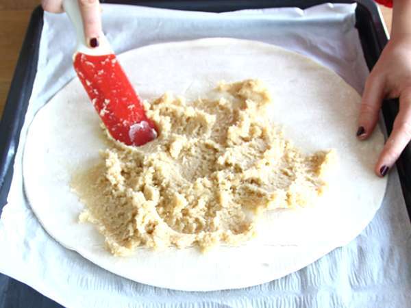 Galette des Rois frangipane (bez lepku) - Príprava krok 3