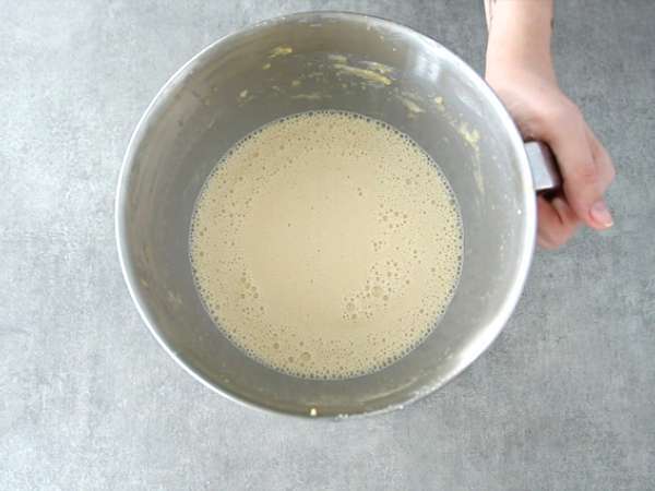 Vanilkové a čokoládové mramorované palacinky - Príprava krok 2