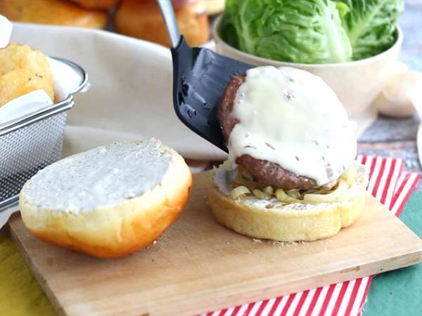 Raclette hamburger - Príprava krok 5