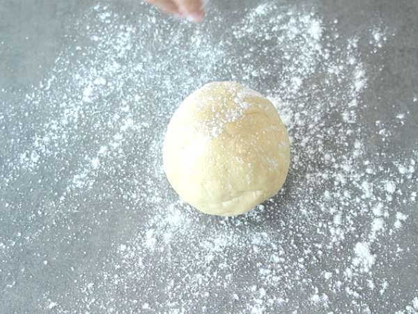 Alfajores - argentínsky chlieb s mliečnym džemom a kokosom - Príprava krok 4