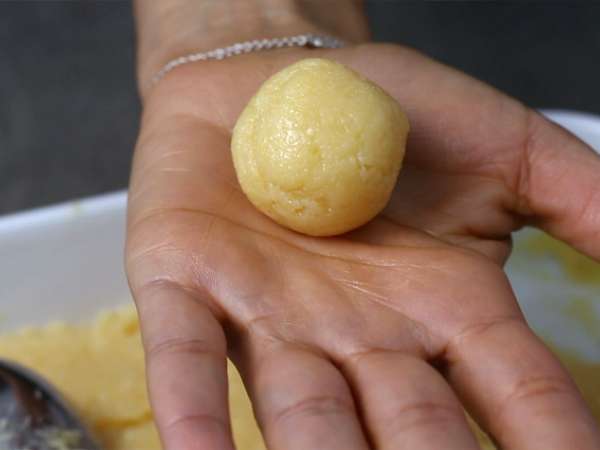 Kokosový orech Brigadeiros - Príprava krok 3