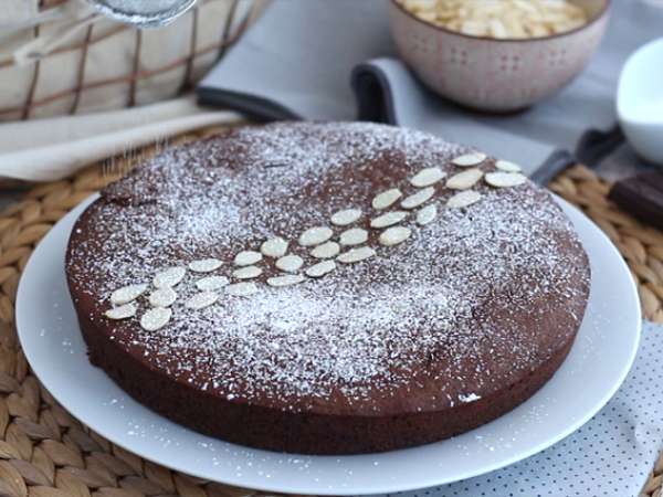 Torta caprese fondante - Príprava krok 4