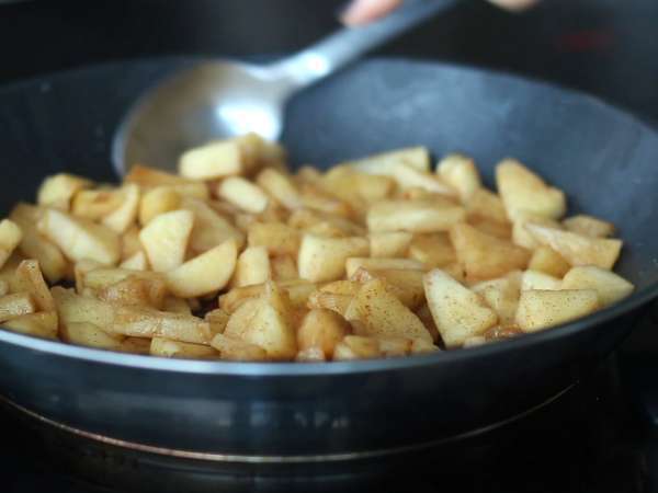 Jablkový crumble (vegánsky a bezlepkový) - Príprava krok 1