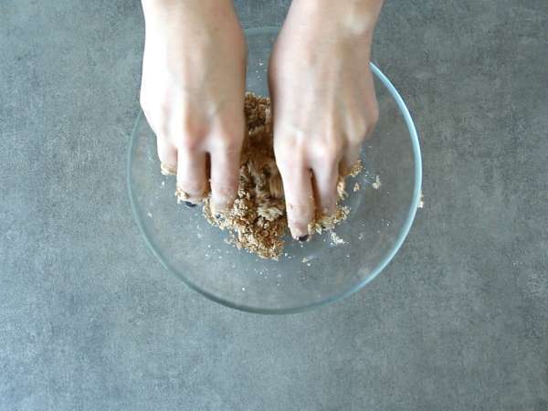 Jablkový crumble (vegánsky a bezlepkový) - Príprava krok 2