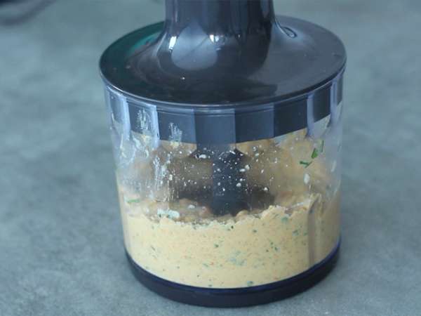 Mrkvový hummus - Príprava krok 3