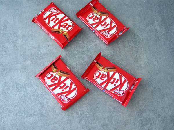 Brownie s Kit Kat ® - Príprava krok 1