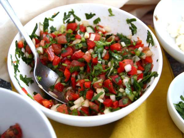 Vegetariánske tacos so šošovicou - Príprava krok 5