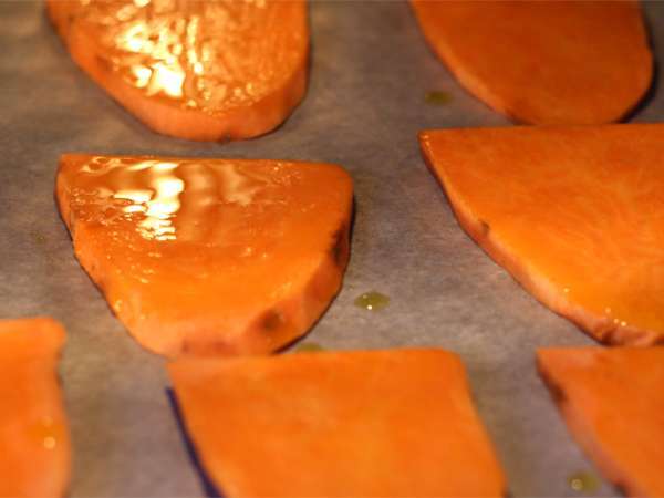 Sladký zemiakový toast - Príprava krok 1