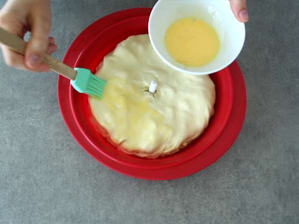 Jablkový koláč - Príprava krok 6