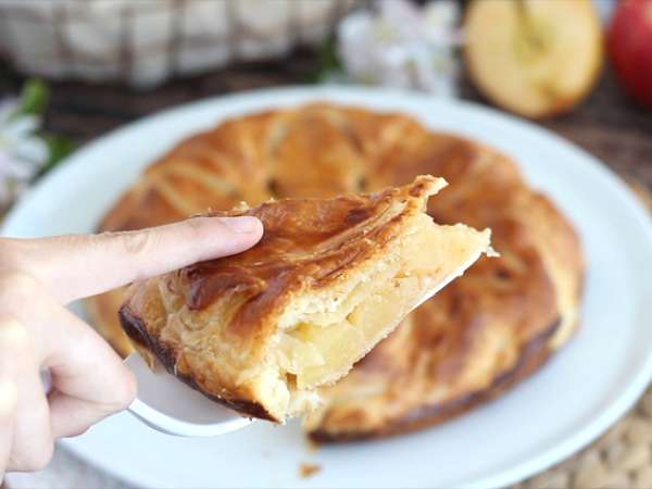 Jablkový koláč - Príprava krok 8