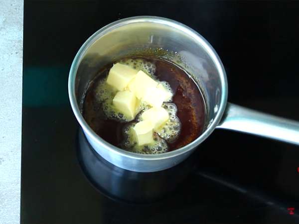 Ryžový puding so slaným maslovým karamelom - Príprava krok 3