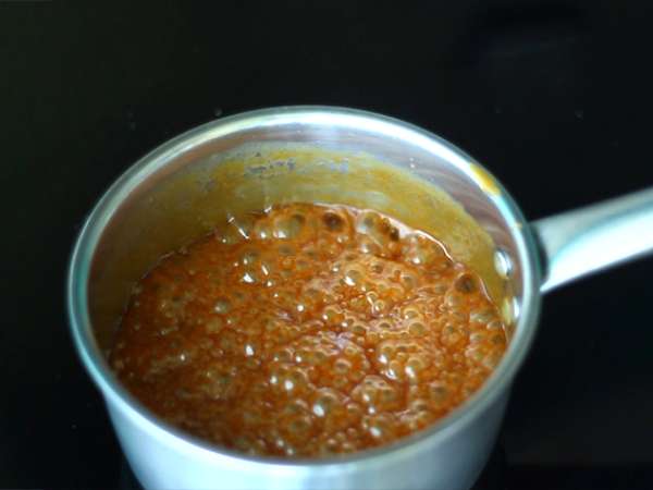 Ryžový puding so slaným maslovým karamelom - Príprava krok 4