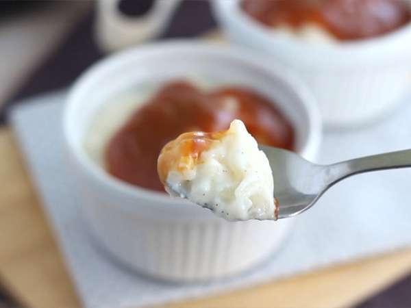 Ryžový puding so slaným maslovým karamelom - Príprava krok 6