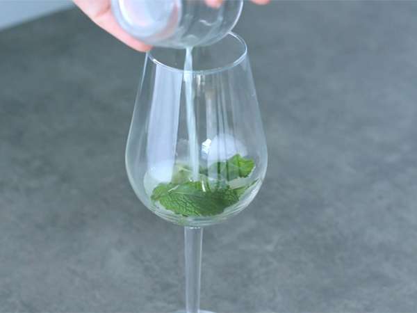 Kráľovské Mojito s Proseccom - Príprava krok 1