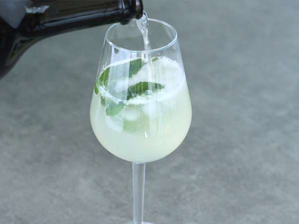 Kráľovské Mojito s Proseccom - Príprava krok 2