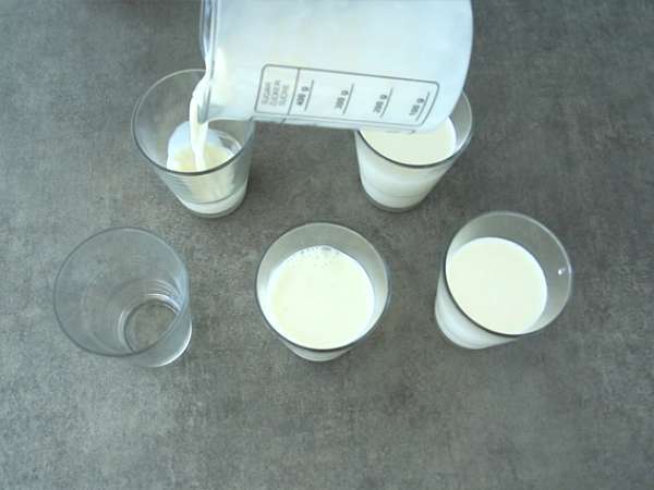Vanilková panna cotta s marhuľovým coulis - Príprava krok 3