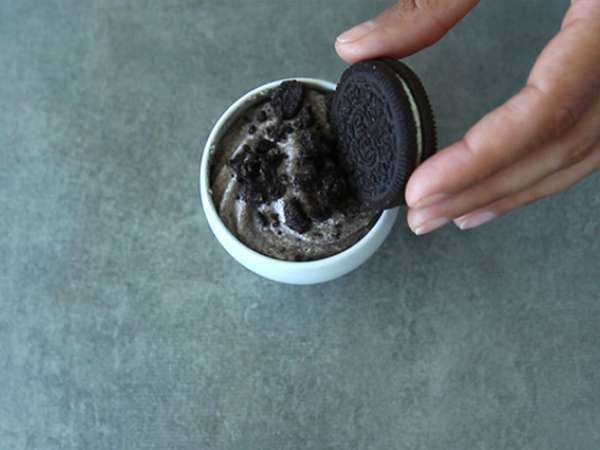 Oreo sušienková pena - Príprava krok 3