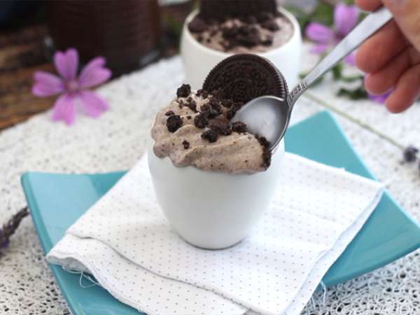 Oreo sušienková pena - Príprava krok 4