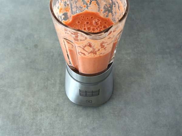 Čerstvé a jednoduché gazpacho - Príprava krok 2