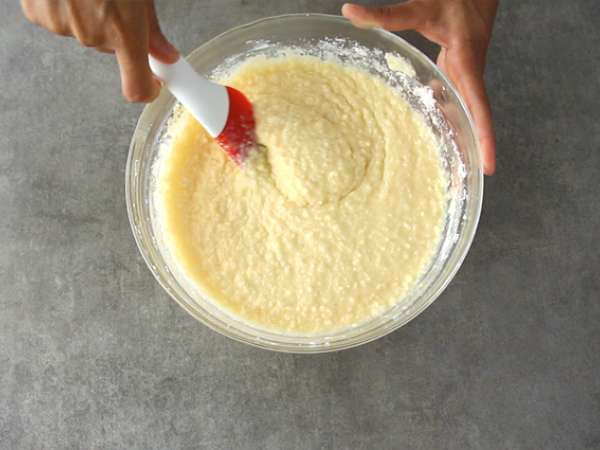 Brazílske kokosové muffiny - Queijadinhas - Príprava krok 2
