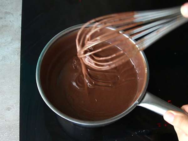 Čokoládový flan (bezlepkový) - Príprava krok 3