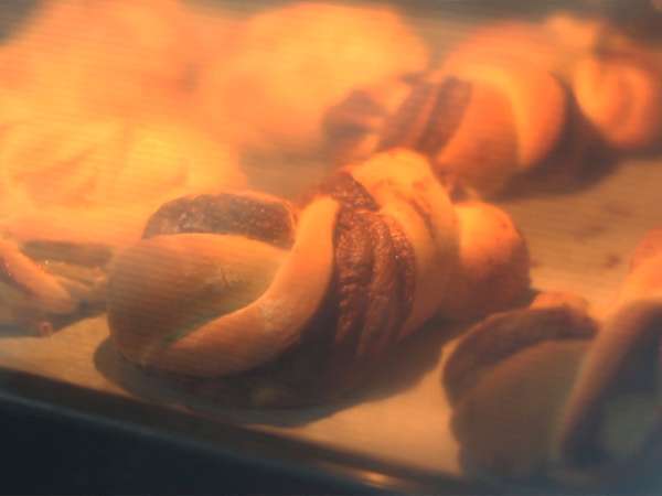 Pletené buchty s Nutellou - Príprava krok 6