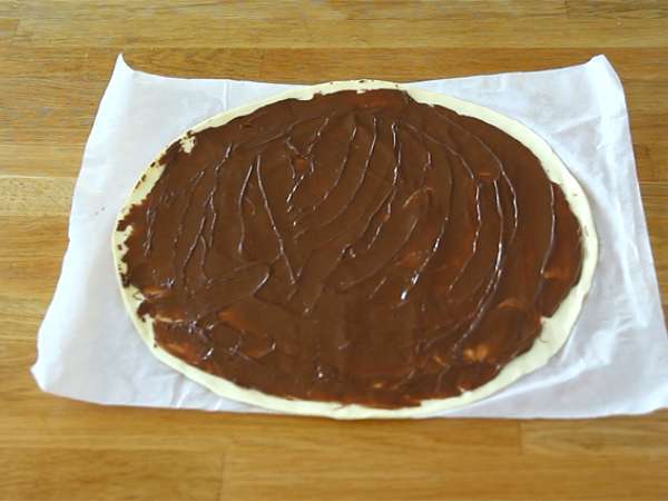 Palmiers z lístkového cesta - Príprava krok 1