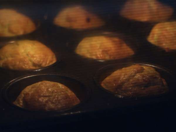 Muffiny z cukety a kozieho syra - Príprava krok 3