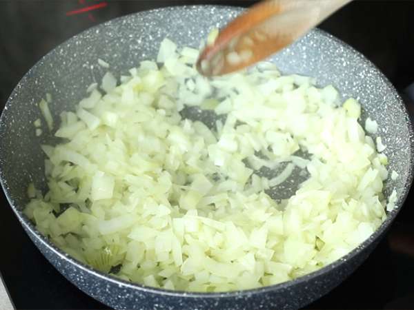 Jednoduché Chakchouka - Príprava krok 2