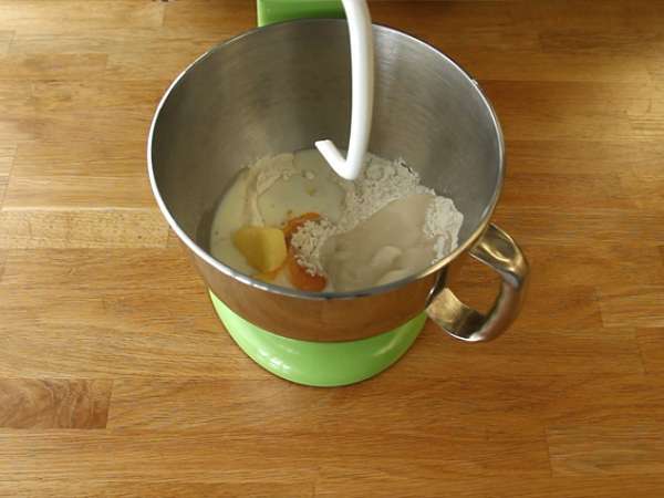 Raclette buchty - Príprava krok 2