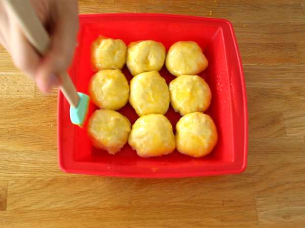 Raclette buchty - Príprava krok 6