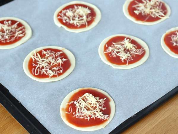 Mamička pizza z lístkového cesta - Príprava krok 3